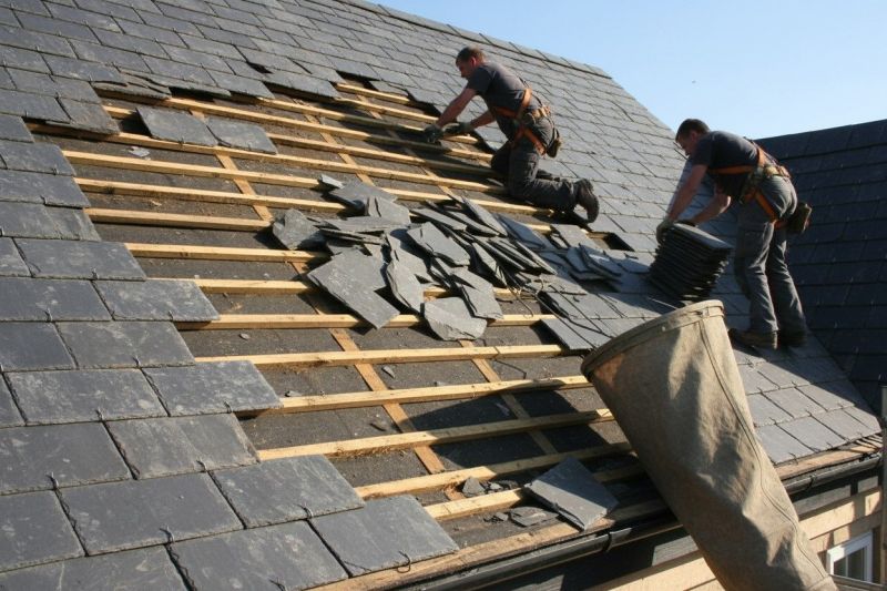 Slate Roofing Service detail